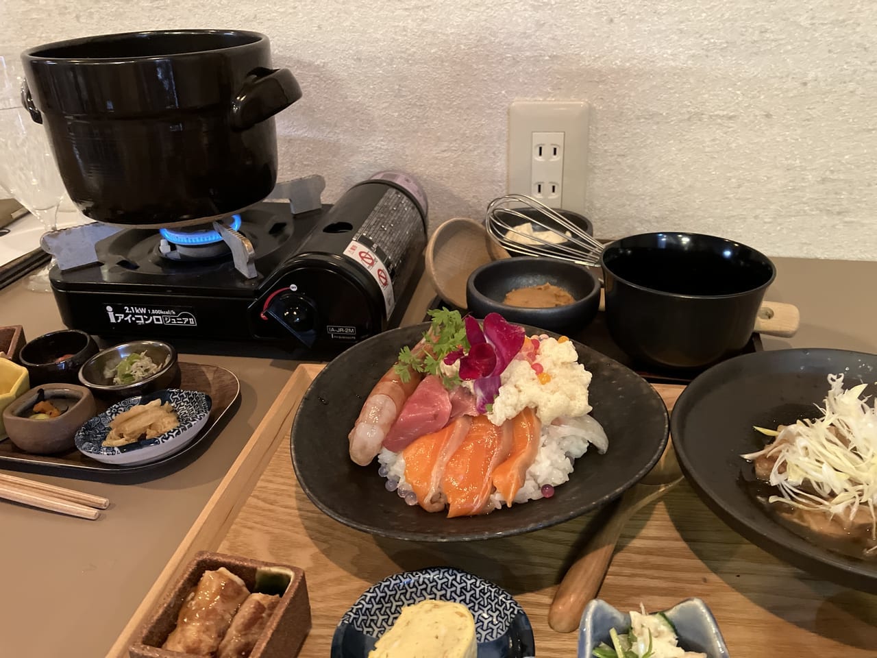 旅館のような和食御膳が楽しめるお店鮮魚と日本茶カサナル