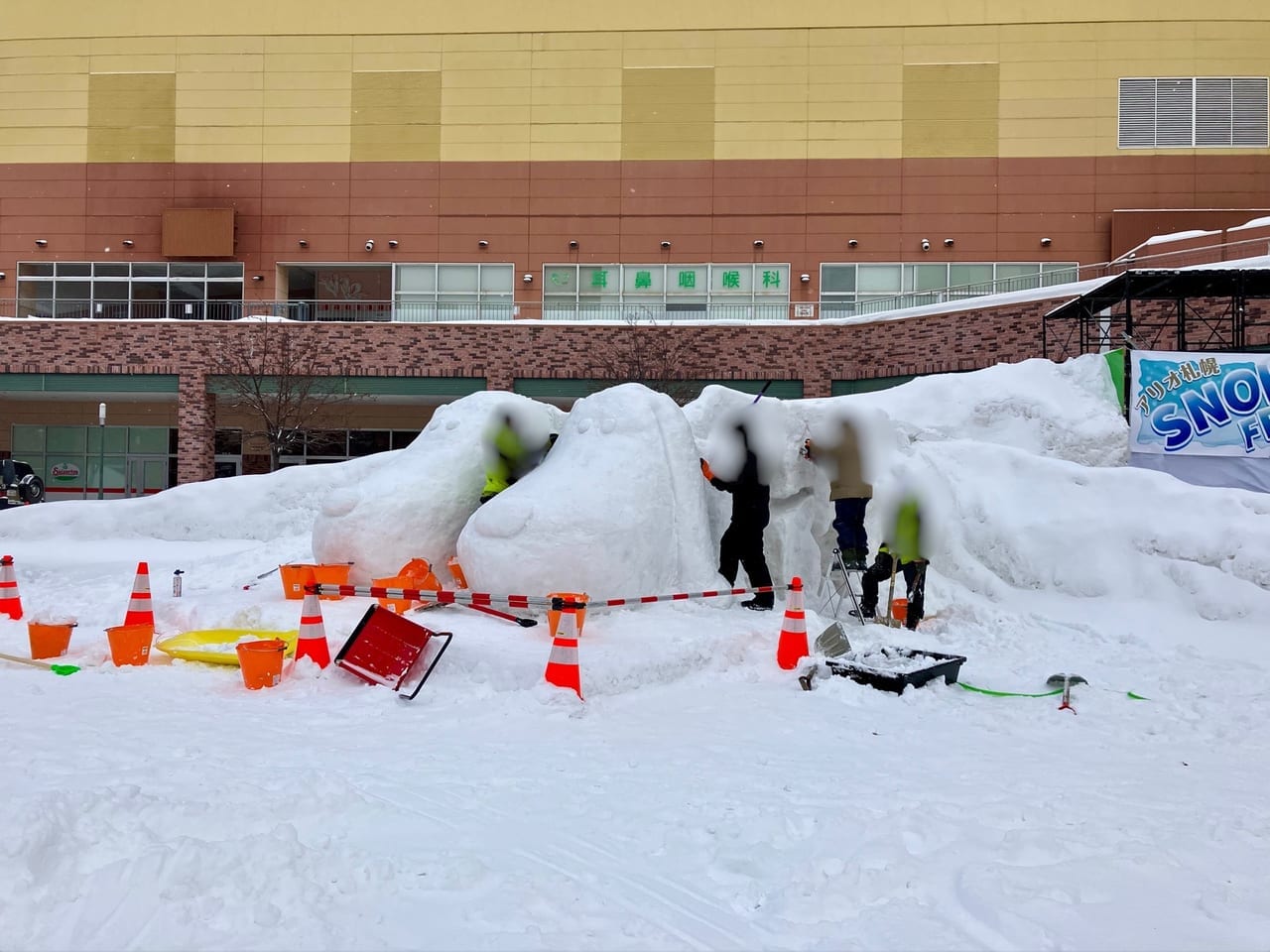 無料で楽しめる「SNOW FESTIVAL」が今年も「アリオ札幌」で開催決定！ 週末・祝日は大型スノーライダーも登場するよ
