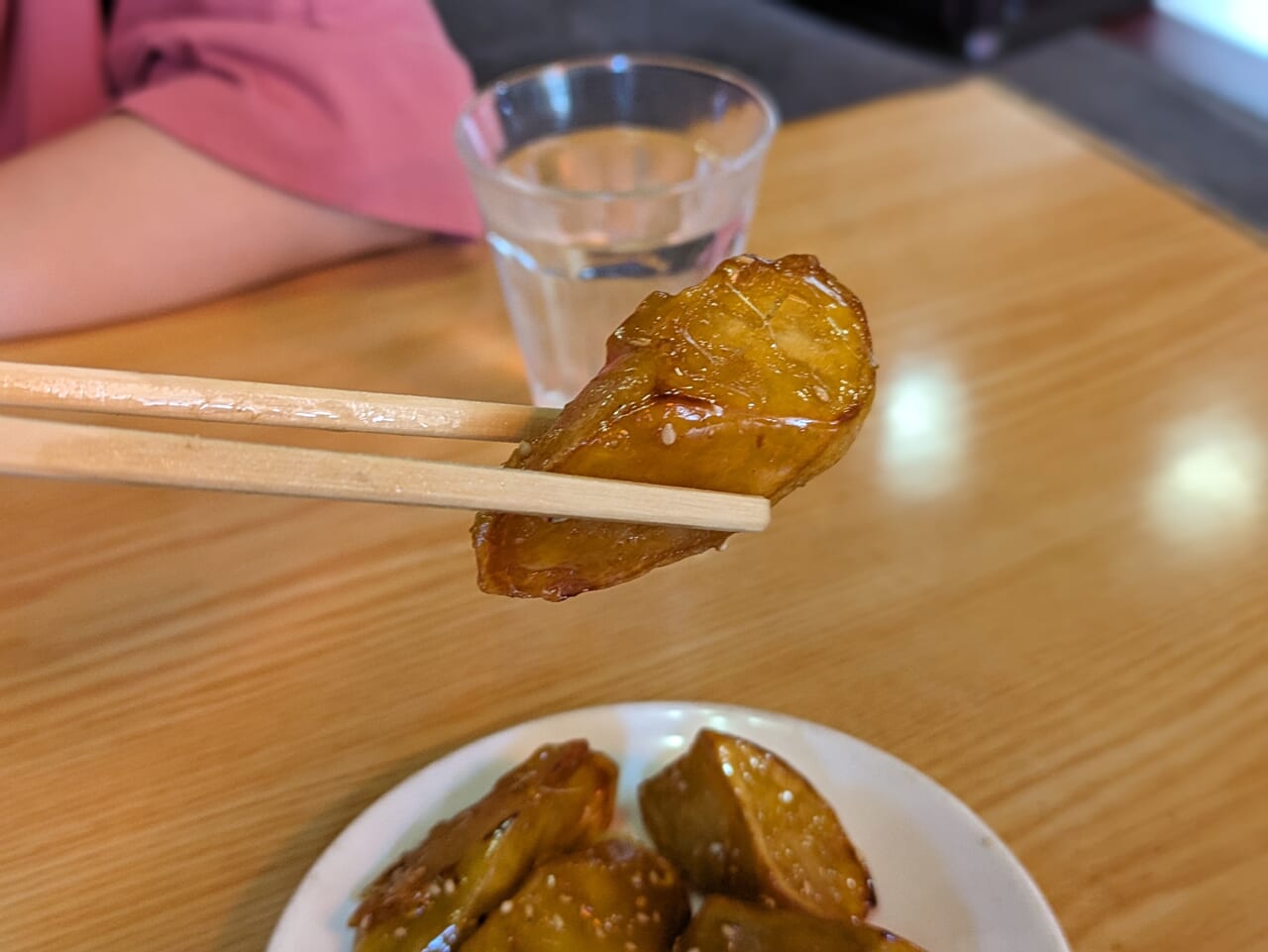 さつま芋の飴炊き