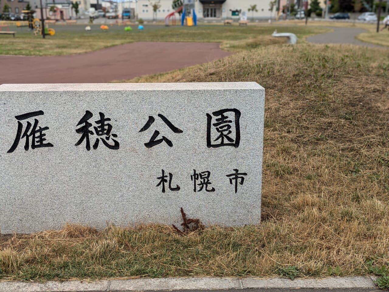 雁穂公園のお祭り