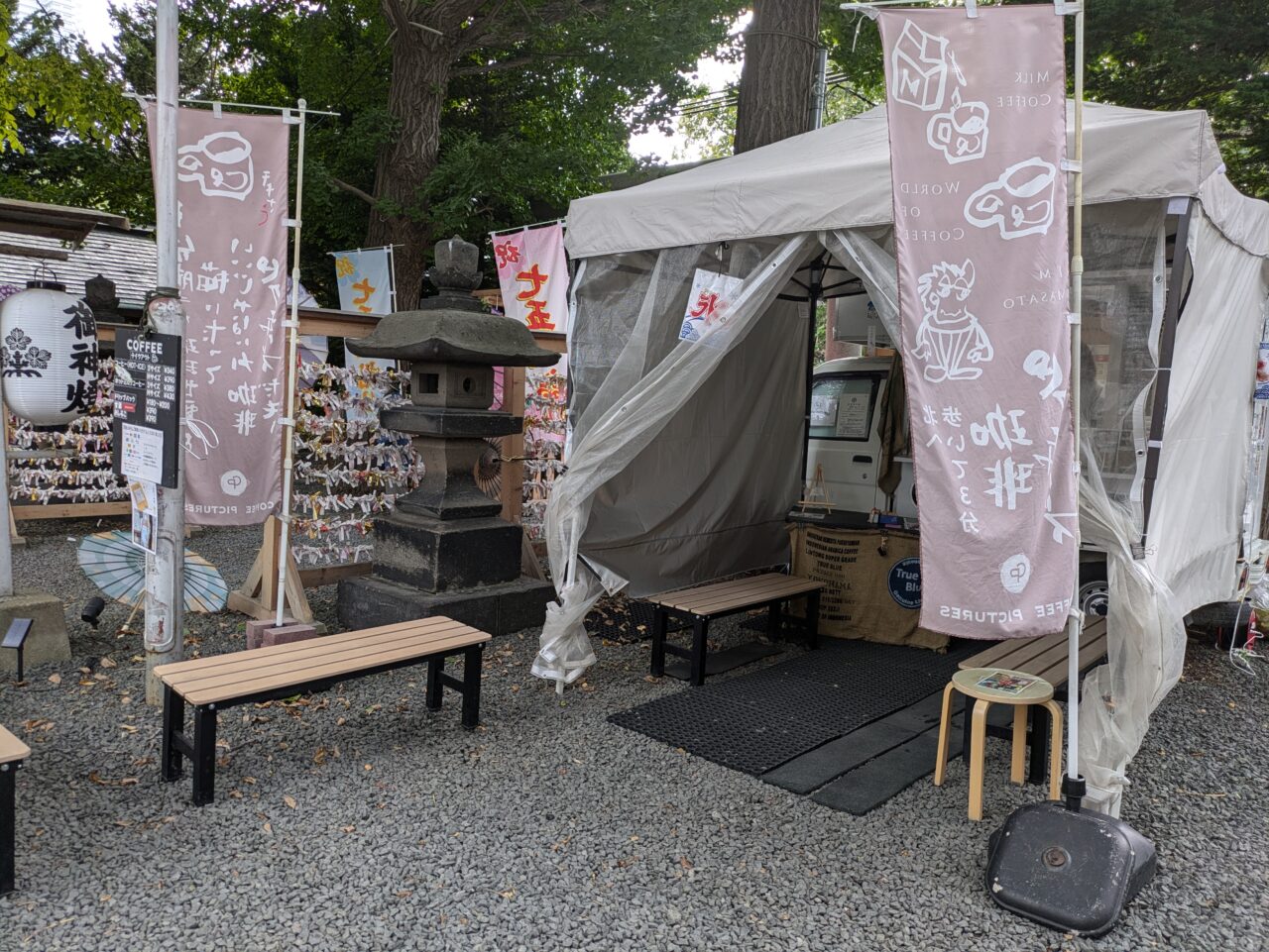 諏訪神社　ミニマルシェ