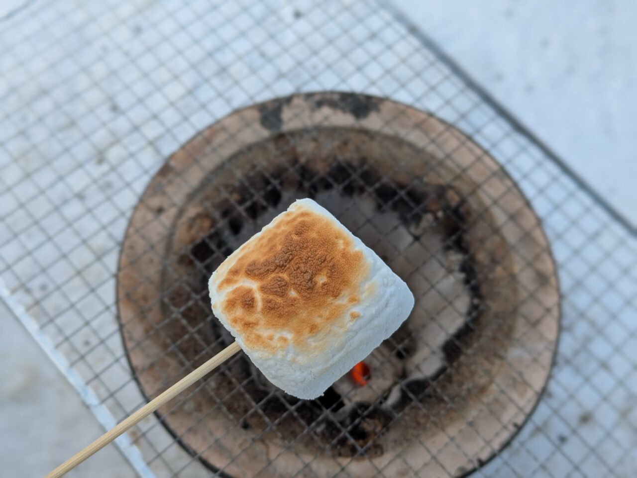 焼きマシュマロ　かまくらテラス