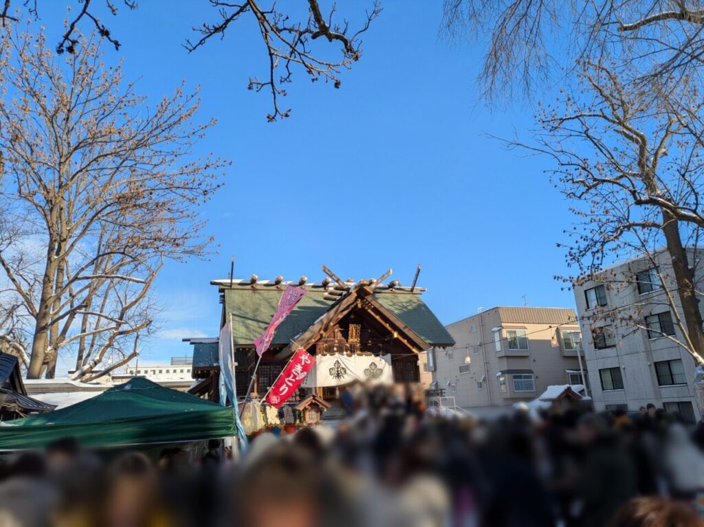 札幌諏訪神社　初詣　2025