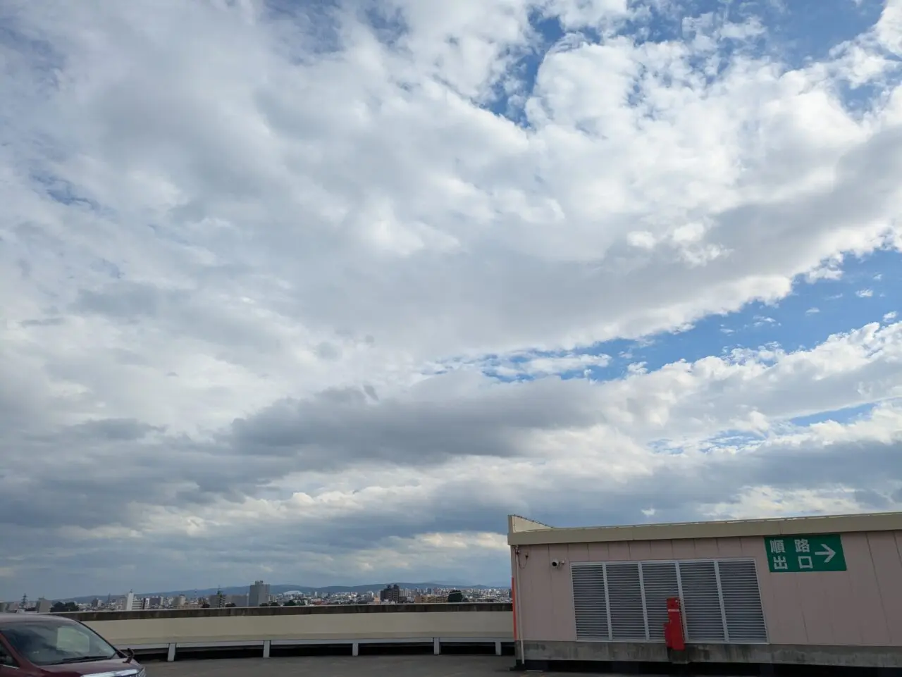 豊平川花火　見える場所