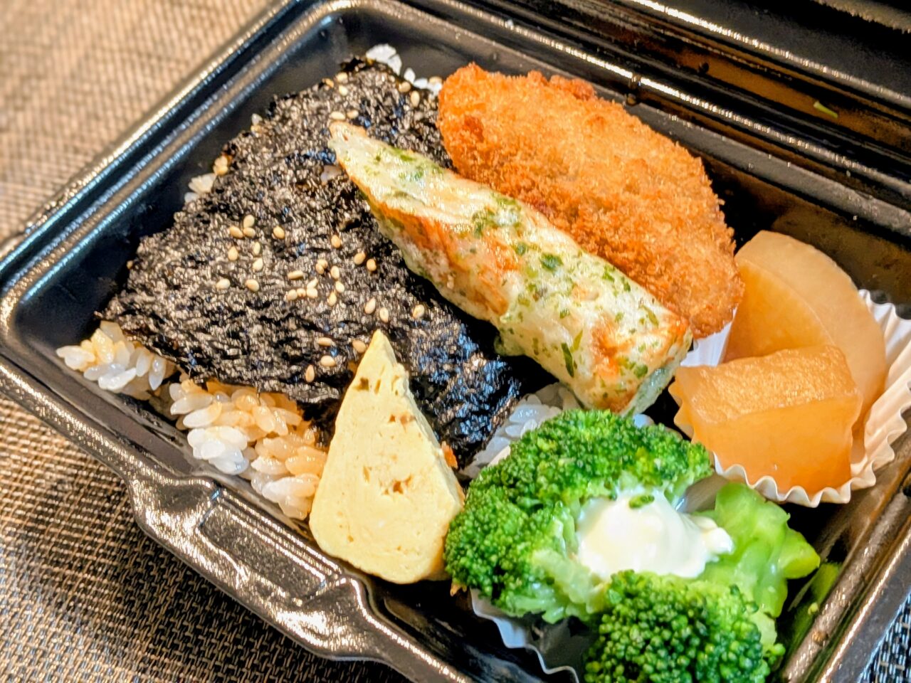 プレジール　のり段々弁当