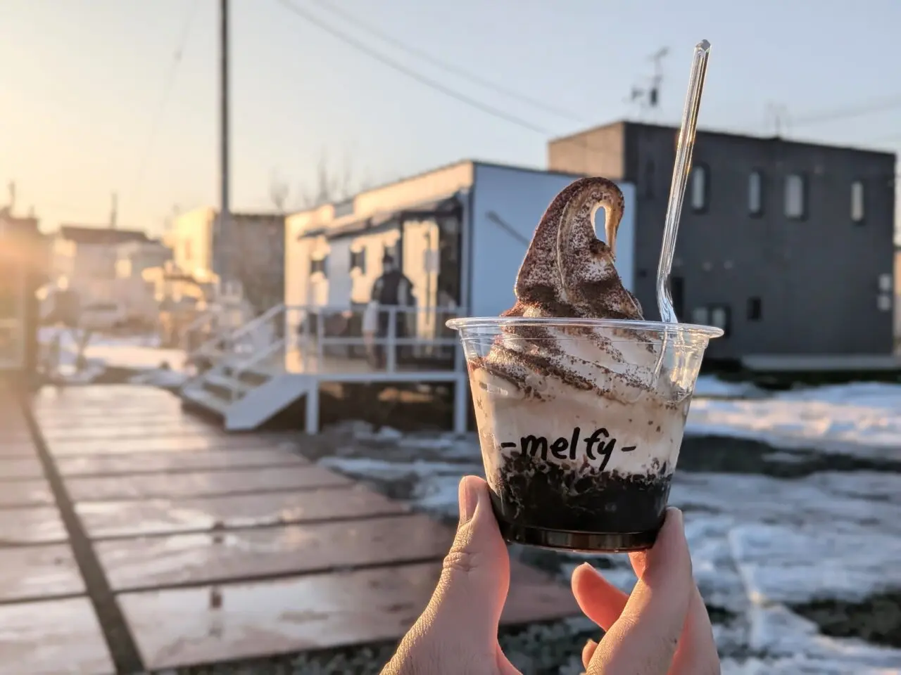 メルフィー　ソフトクリーム