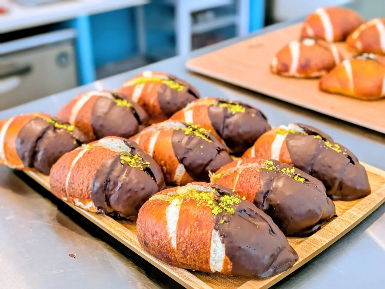 ドバイチョコ塩パン