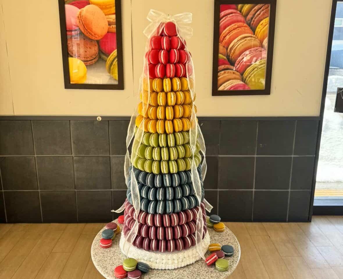 マカロンタワー　バースデーイヴ