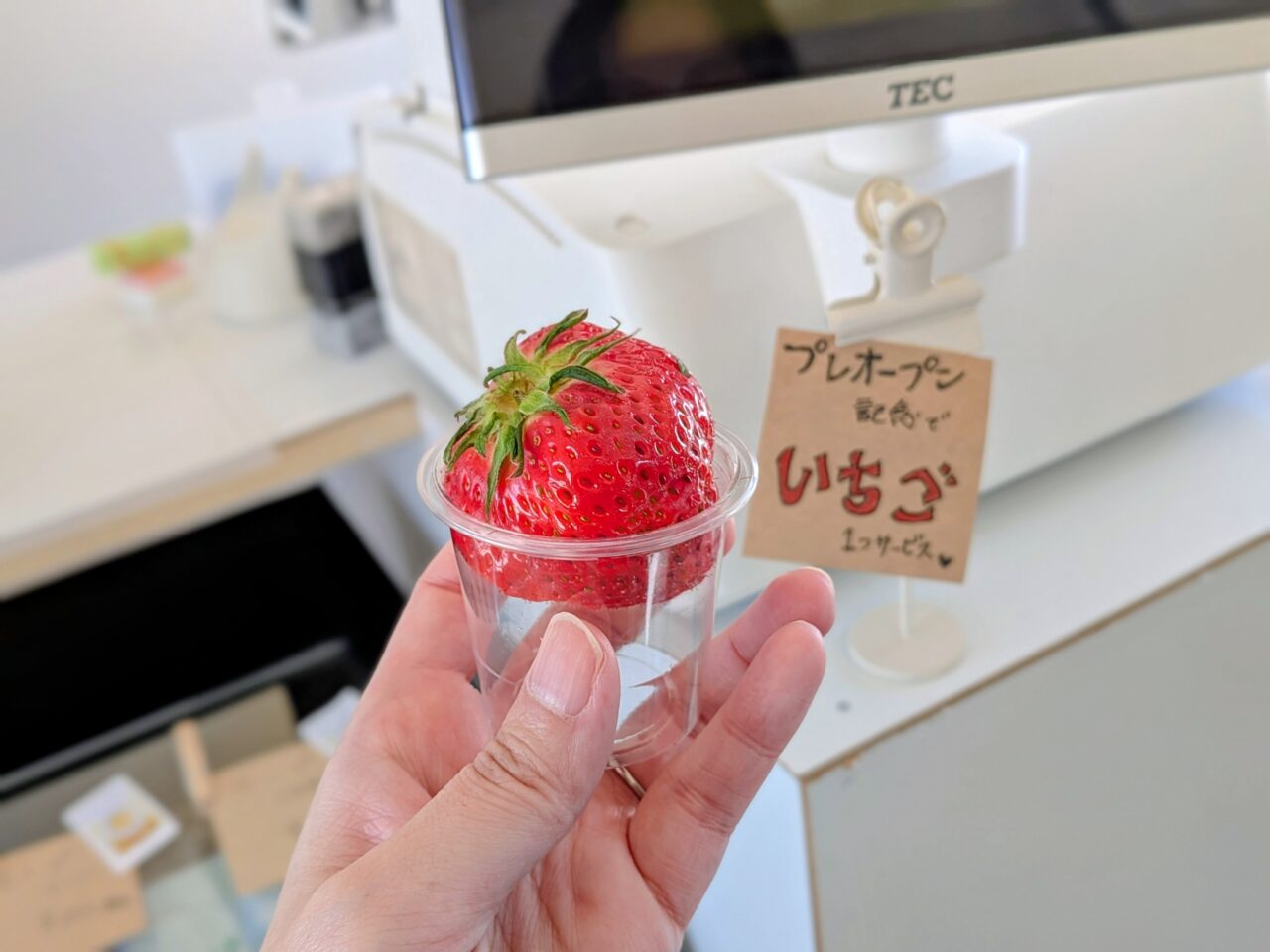 プレオープン　いちご