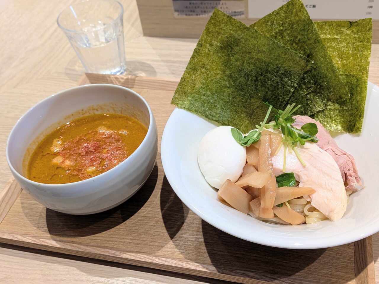 海老出汁つけ麺　えびち