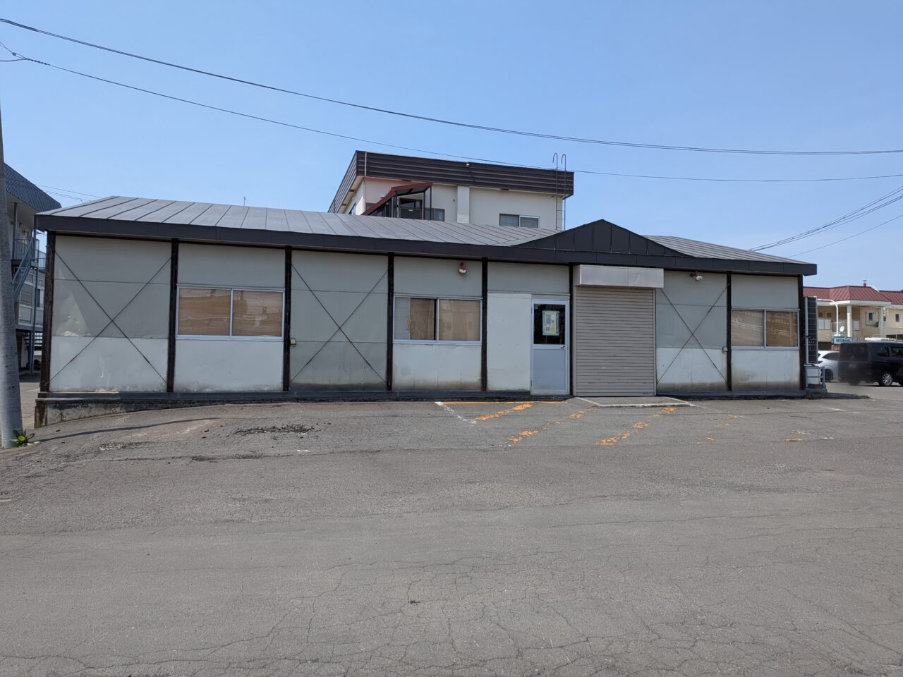ヒシガタ文庫　駐車場